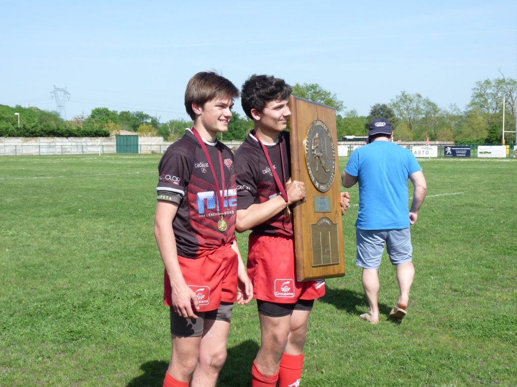 Teuliere A Champions Du Comite Cote D Argent Stade Langonnais Rugby